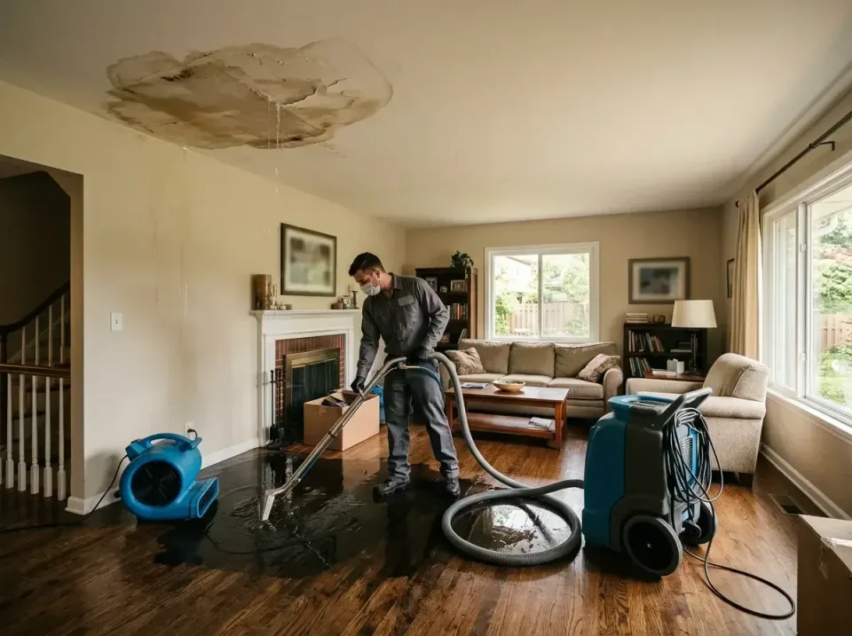 attic-pipe-burst-ceiling-drip-008 — frequently asked questions, Water Damage Restoration & Carpet Care in Weatherford, OK